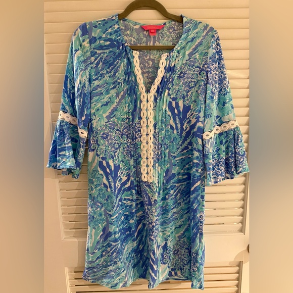 Lilly Pulitzer Bell Sleeve Dress - Picture 1 of 6